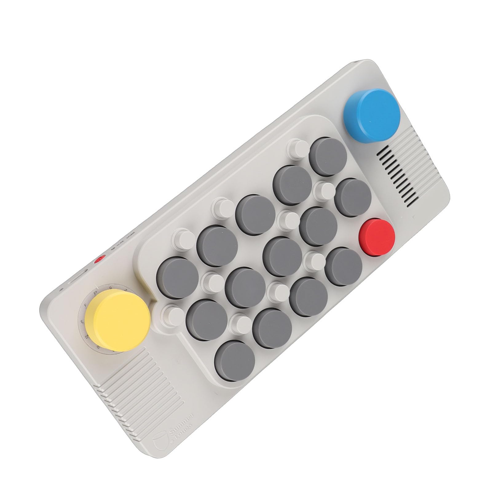 AMONIDA Piccola Tastiera Musicale, Tastiera Elettronica con 20 Suoni di Strumenti, Organo Portatile Ricaricabile con Jack per Cuffie da 3,5 Mm, Ideale per Giocattoli Musicali per Bambini
