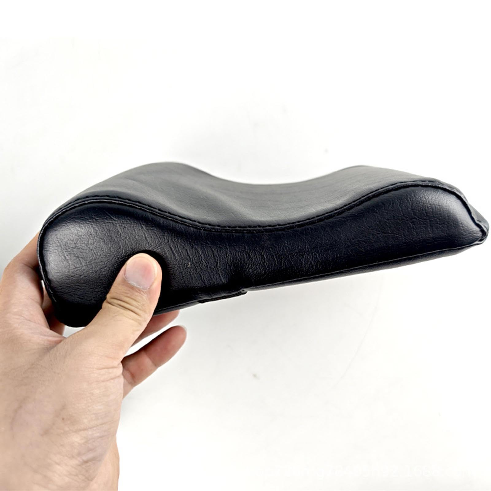 Cuscino per Pilates con Supporto in Pelle PU E Spugna, Cuscino per La Testa per Pilates, Adatta alla Curva del Collo, Miorando La Postura Durante Esercizi di Scultura del Corpo Supino