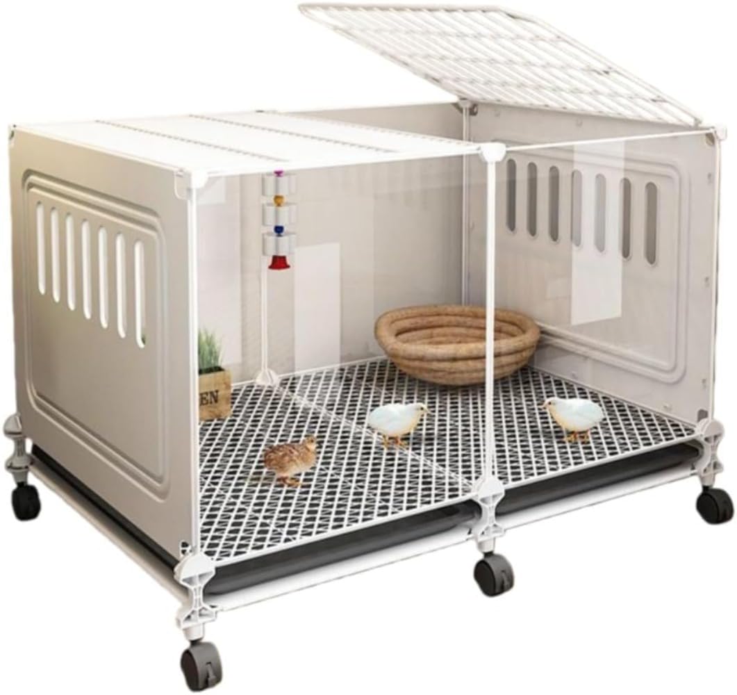 小動物飼育セット 【バラ売り可・ある程度の値下げ可】 Amazon | DRWG小型家禽育雛用飼育ケージ 鶏・ウズラ・アヒルの子専用