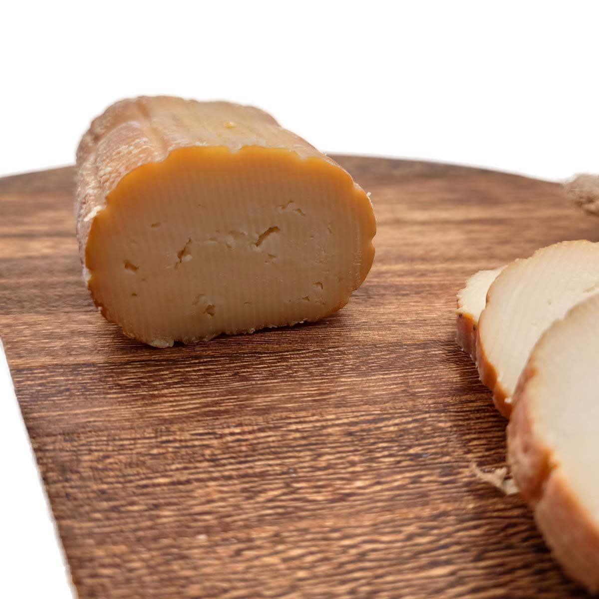Valle del Crati Ricottina Affumicata Semi Stagionata | Ricotta Calabrese Affumicata con Legno di Quercia e Ulivo | Formaggio Affumicato Stagionato | 3 Ricottine da 200 gr cadauna