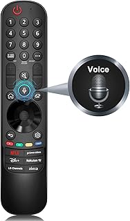 جهاز تحكم ماجيك مع وظيفة التأشير والصوت لتلفزيون ال جي، بديل لجهاز تحكم أصلي MR20GA MR21GA MR22GA MR23GA، يناسب تلفزيون ال جي UHD OLED QNED نانو سيل 4K 8K