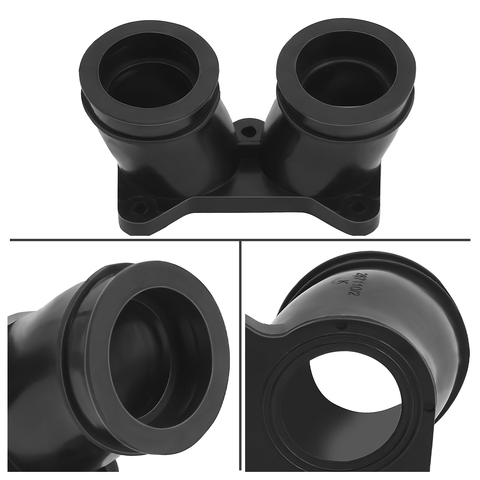 Road Passion Collettore di aspirazione Compatibile con BMW 650ST 1997-2000 / F650 1992 1993 1994 1995 1996 1997 1998 1999