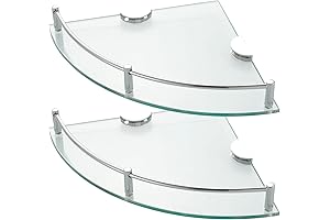 2-Pack Corner Shower Shelf: A Space-Saving and Stylish Solution for Your Bathroom