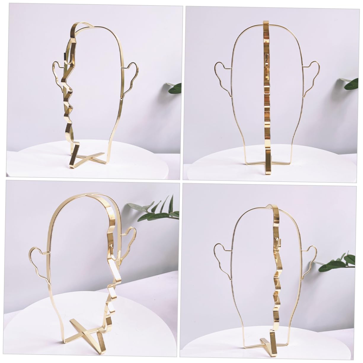 Alipis Soporte Metálico Dorado para Gafas y Gafas de Sol Expositor Estable y Compacto para Hogar y Tienda Organizador Práctico para Almacenamiento Diario
