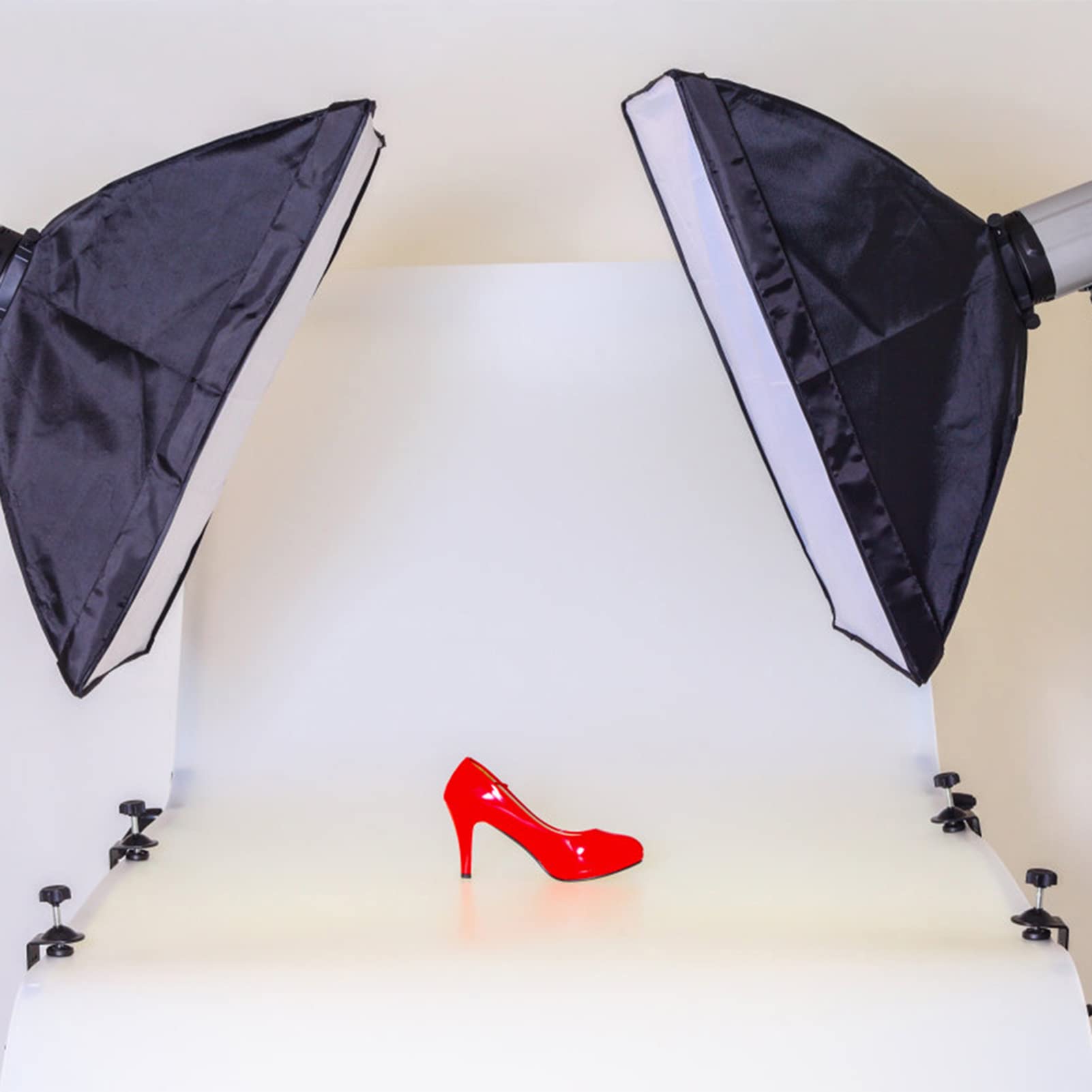 ciciglow Fond en PVC Givré 120x60cm, Plaque Photographie, Blanc