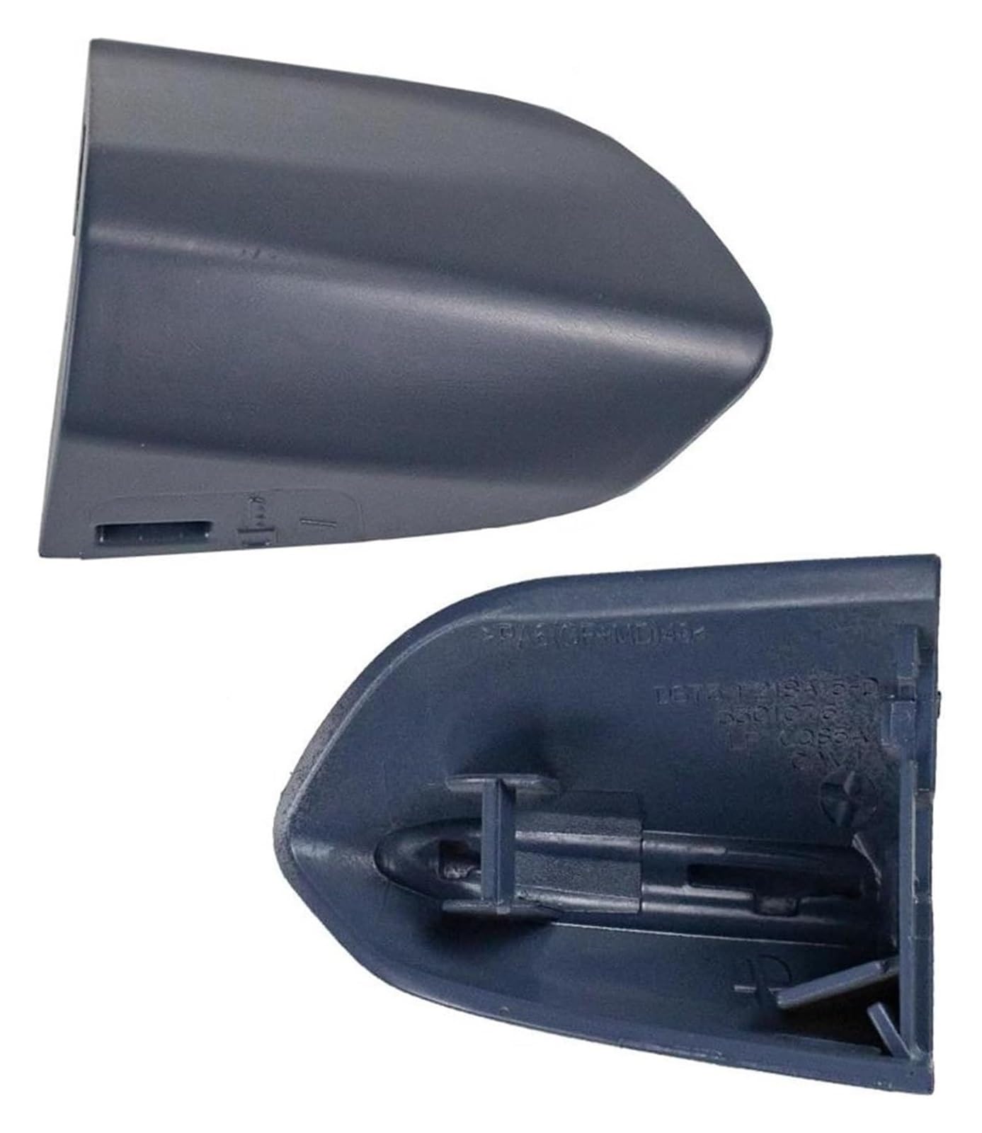 Qwqthgs Grey Car Exterior Door Handle Cap For Mustang 2015-2020 Fr3z-63218A15-Acptm Car Door Handle Cover Lhd Exterior Cap(Grey)