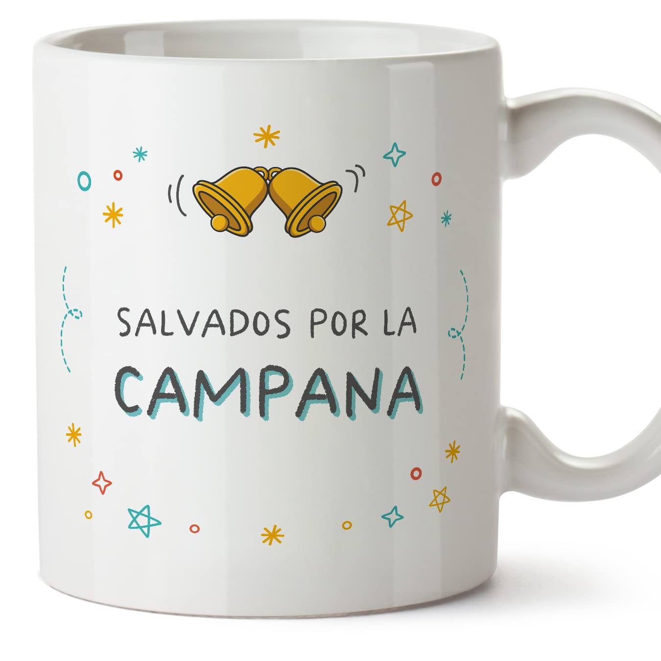 MUGFFINS Teacher Mug - in Spanish - Salvados por la Campana - Funny Gift for Colleagues - Ceramic 11oz Mug — image 1