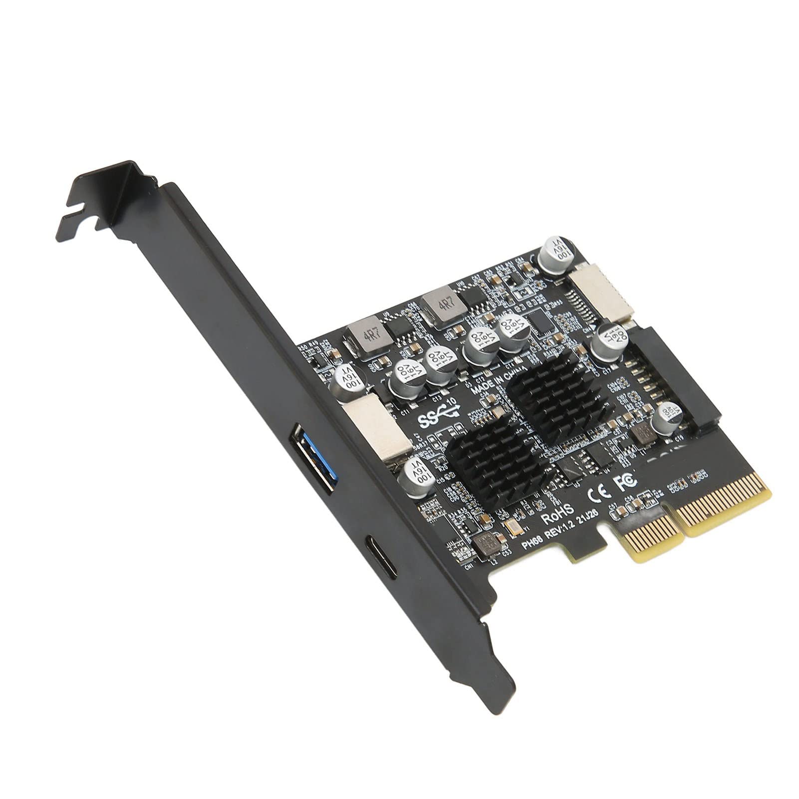 Karta PCIE z 10G Portami USB 3.2, Wysokiej Szybkości, do zastosowań