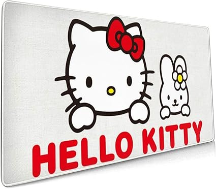 Amazon Co Jp ハローキティとぬいぐるみの壁紙 マウスパッド 大型 90x40x0 3cm ゲーミング最適 おしゃれ かわいい 滑り止めゴム底 付着力が強い 耐久性が良 Computers