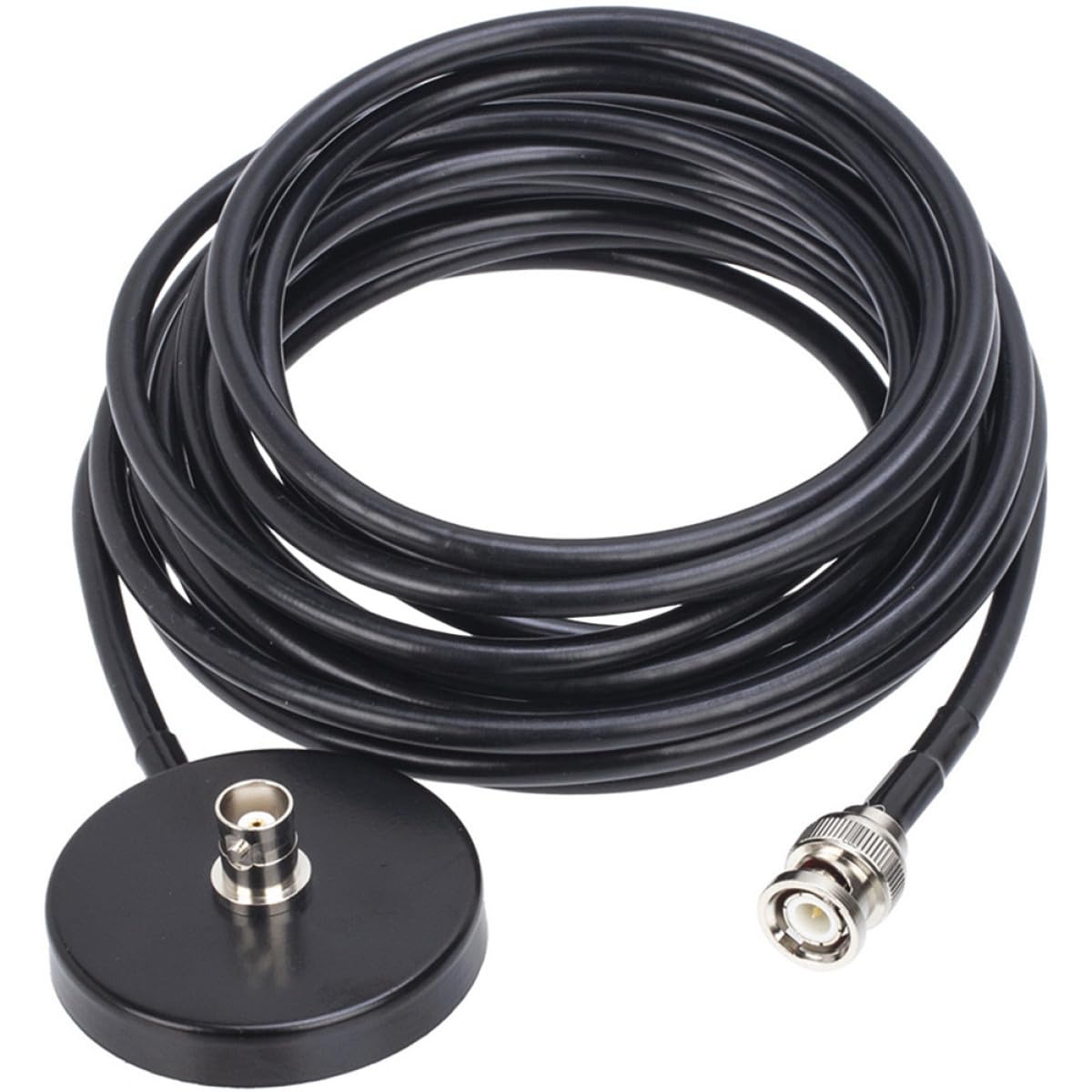 Base de Antena Magnética para Coche Rg58 5, 4cm Negro