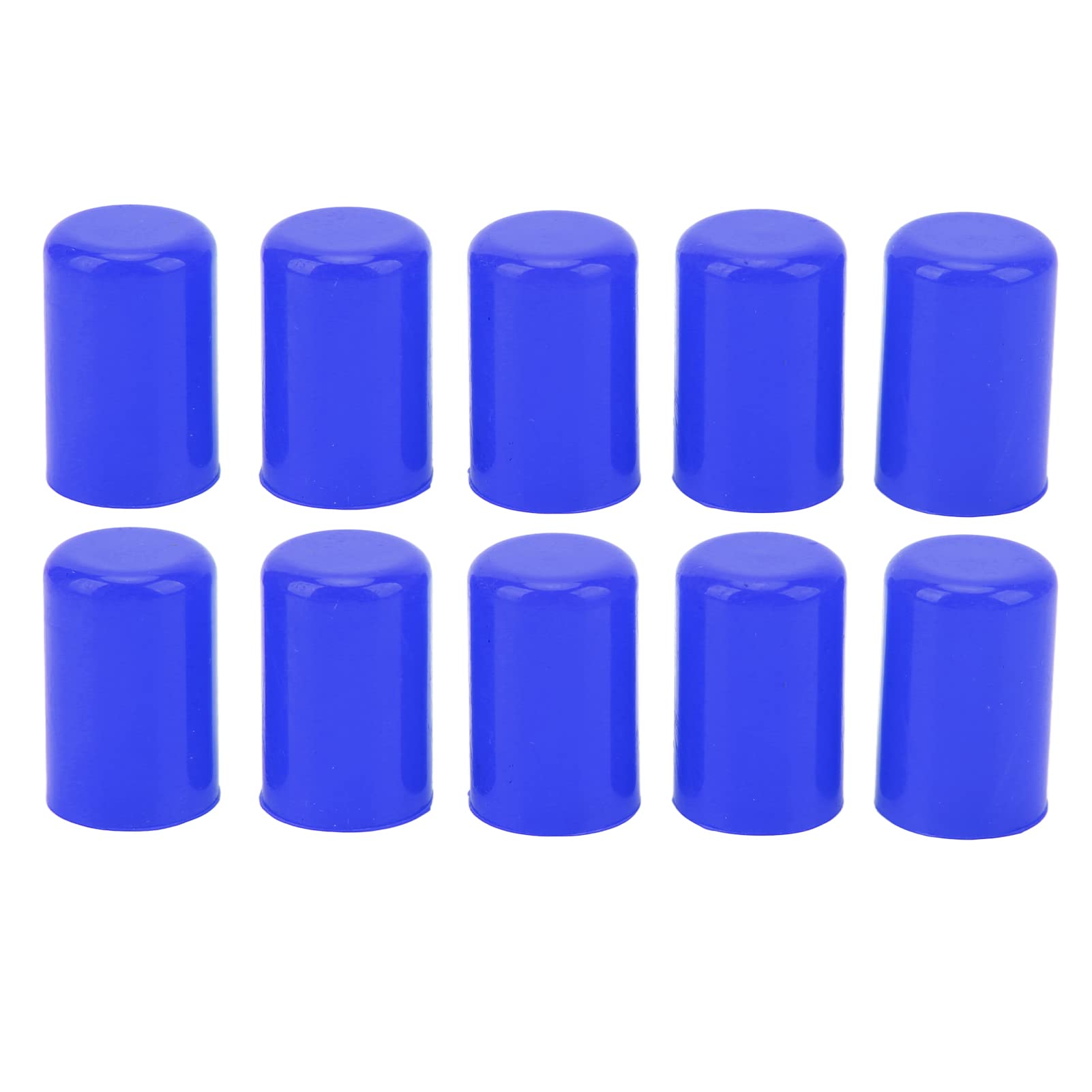 10 Pezzi Tappo di Chiusura in Silicone Universale Aspirazione Tubo Flessibile per Vuoto estremità Tappo Tappo Diametro Interno 14 Mm Nero Aspirazione Tubo per Vuoto estremità (Blu)