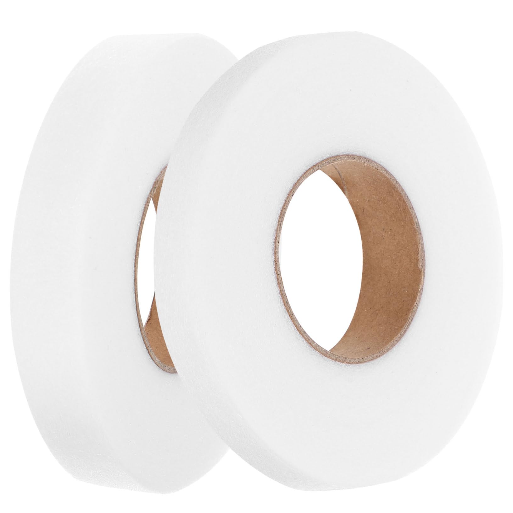 8 Rollos cinta de doble cara para tela cinta dobladillo para pantalones cinta adhesiva blanca cortinas de ventana cinta de alfombra cinta para dobladillo de cortina sin coser bar