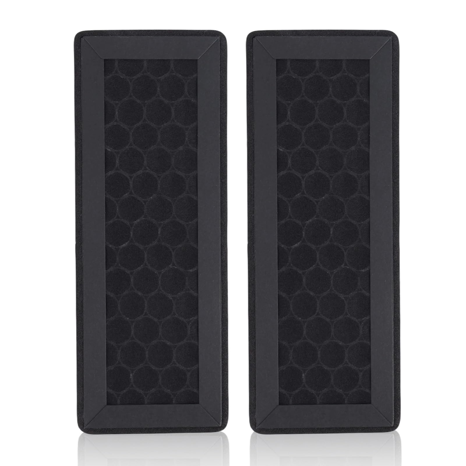 Photo 1 of 2pcs Activated Carbon P2S Air Filters for Bambu Lab P2S 3D Printer, Dual-Layer & Honeycomb Structure Design Purifier Filter Replacement Accessories for External Exhaust Fan VOCs UFPs