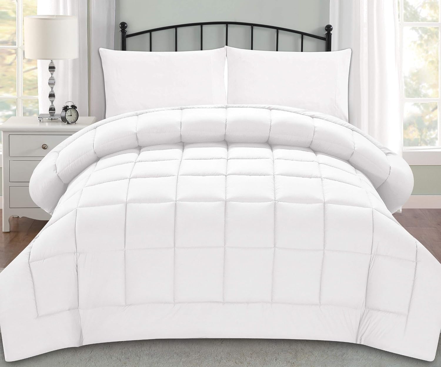 Luxury White Down Alternative Comforter Duvet Insert Twin XL Extra Long