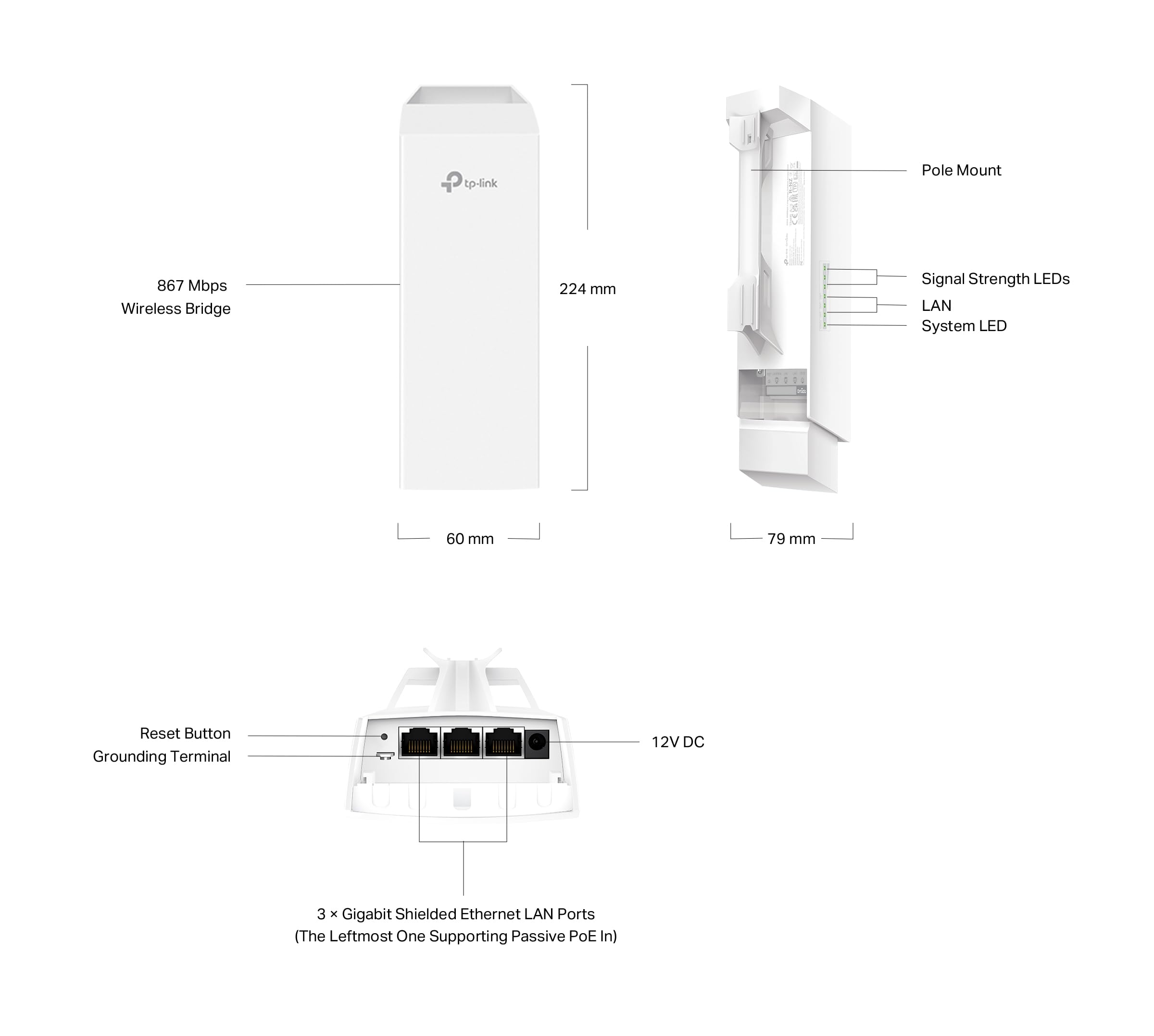 Amazon.com: Omada EAP211-Bridge KIT, Wireless Bridge Indoor