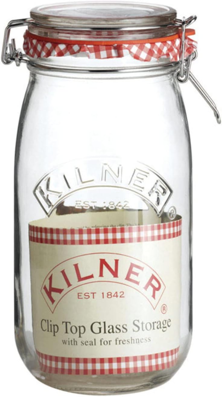 Kilner 1.5 Clear Storage Jar 1 pk - Total Qty: 12; Each Pack Qty: 112