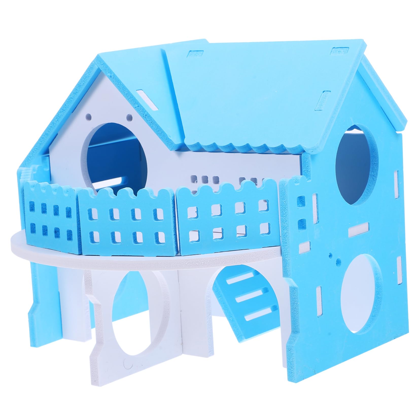 BESPORTBLE Refugio para cobayas casa Hamster casita Hamster casa de hámster de plástico Adorable escondite de Ratas Jaula de hámster casa de Ratas choza de hámster Lujo Juguete Chinchilla