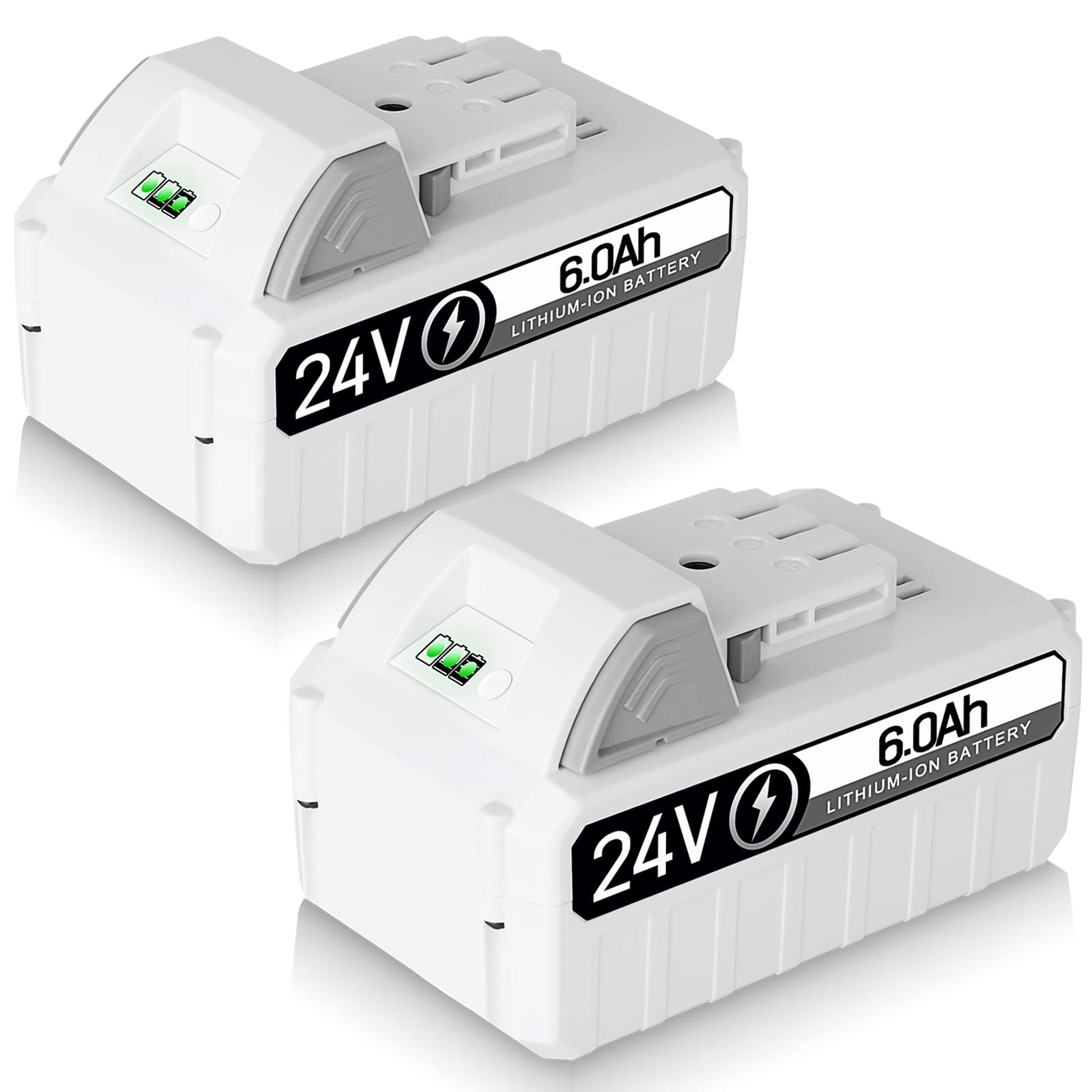 Amazon.com: 2PACK DSANKE 6.0Ah 24V Lithium Ion Replacement Battery