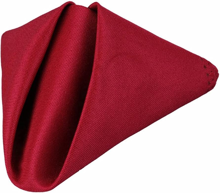 50pcs Polyester Linen Napkins Wedding Table Cotton Cloth for Decoration(5)