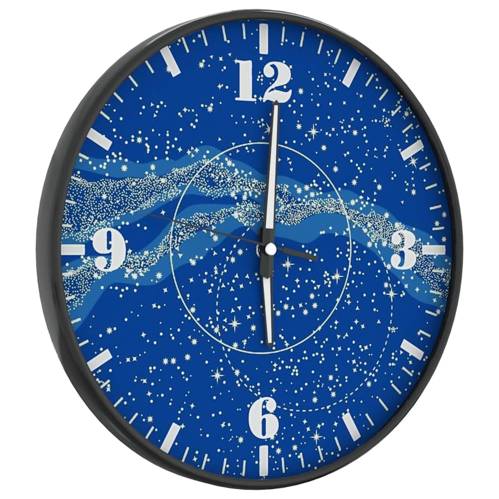 Orologio da parete Luminoso Blu 30 cm