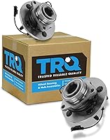 Vista 203 de TRQ Par de conjunto de cubo de cojinete de rueda delantera izquierda derecha, 2 piezas compatible con Lexus GX460 2003-2009 GX470 2003-2023 Toyota