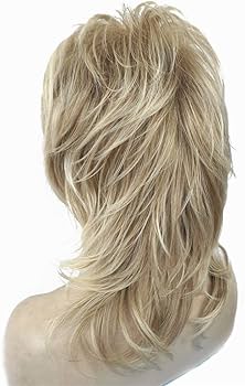Amazon.com : Aimole Shaggy Layered Wig Shoulder Length