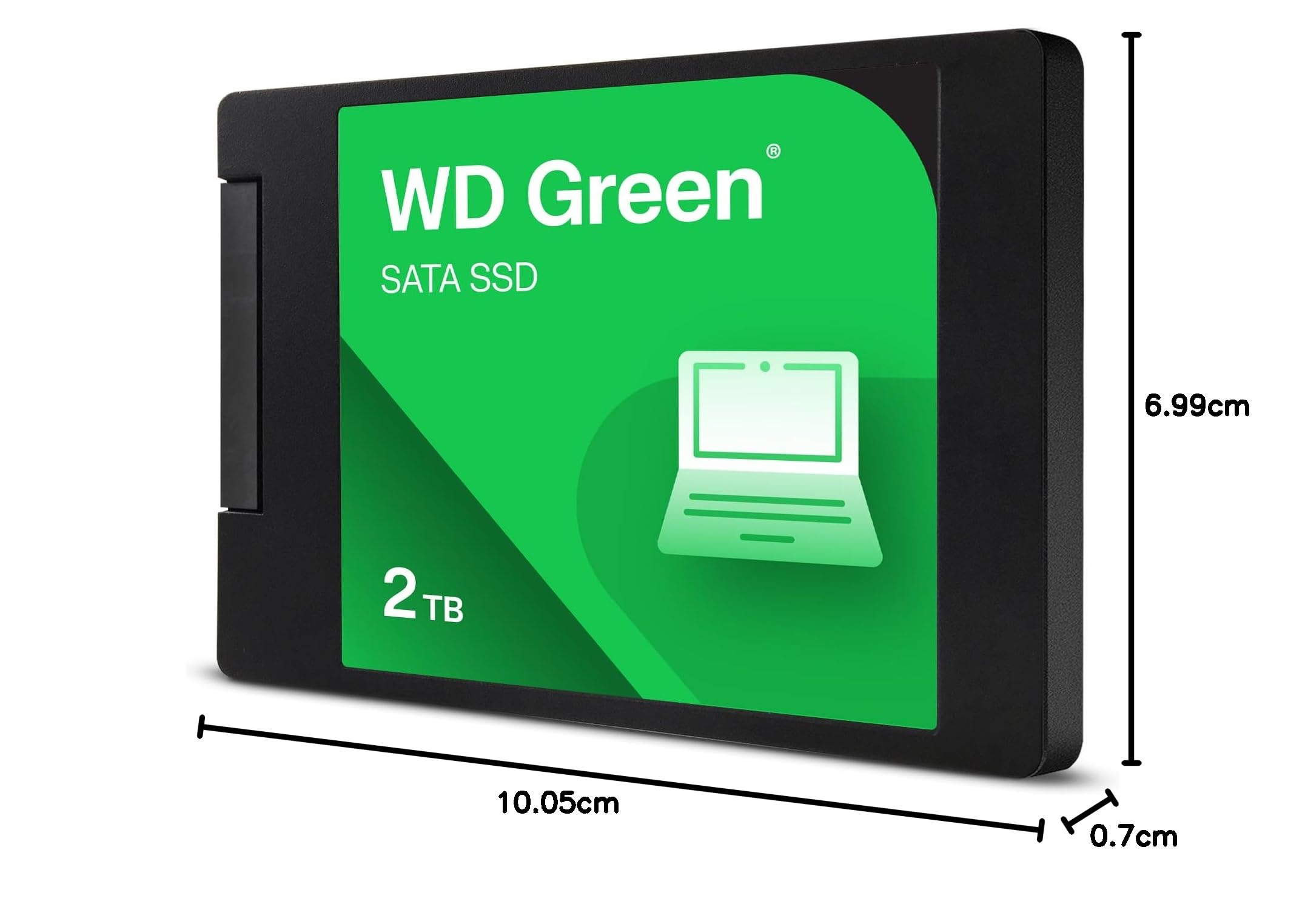 Amazon.in: Buy Western Digital WD Green SATA 2TB, Up to 545MB/s