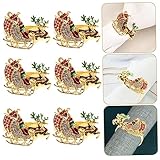 Zoom IMG-1 alipis 6pezzi portatovaglioli natalizi forma Zoom IMG-1 alipis 6pezzi portatovaglioli natalizi forma