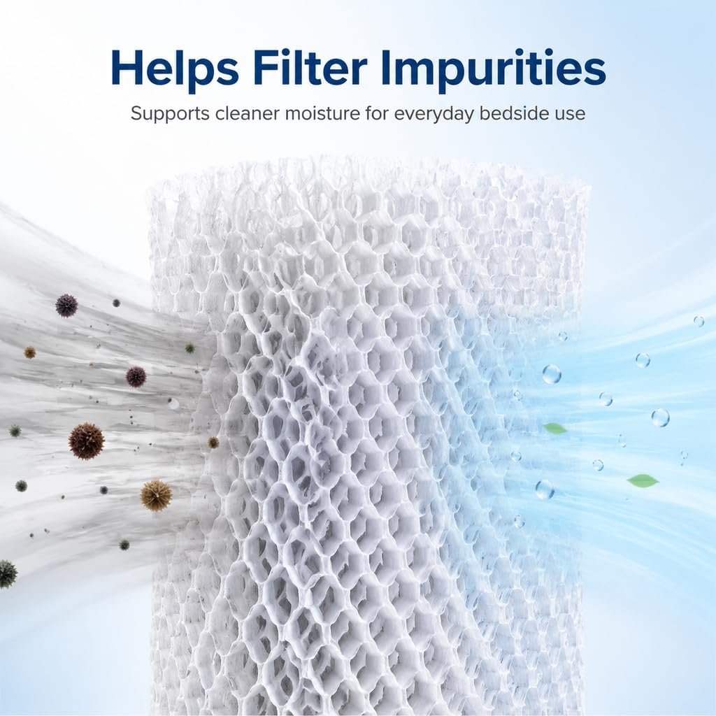 Humidifier Filter Replacement for Canopy Bedside and Nursery Humidifiers 1Pack