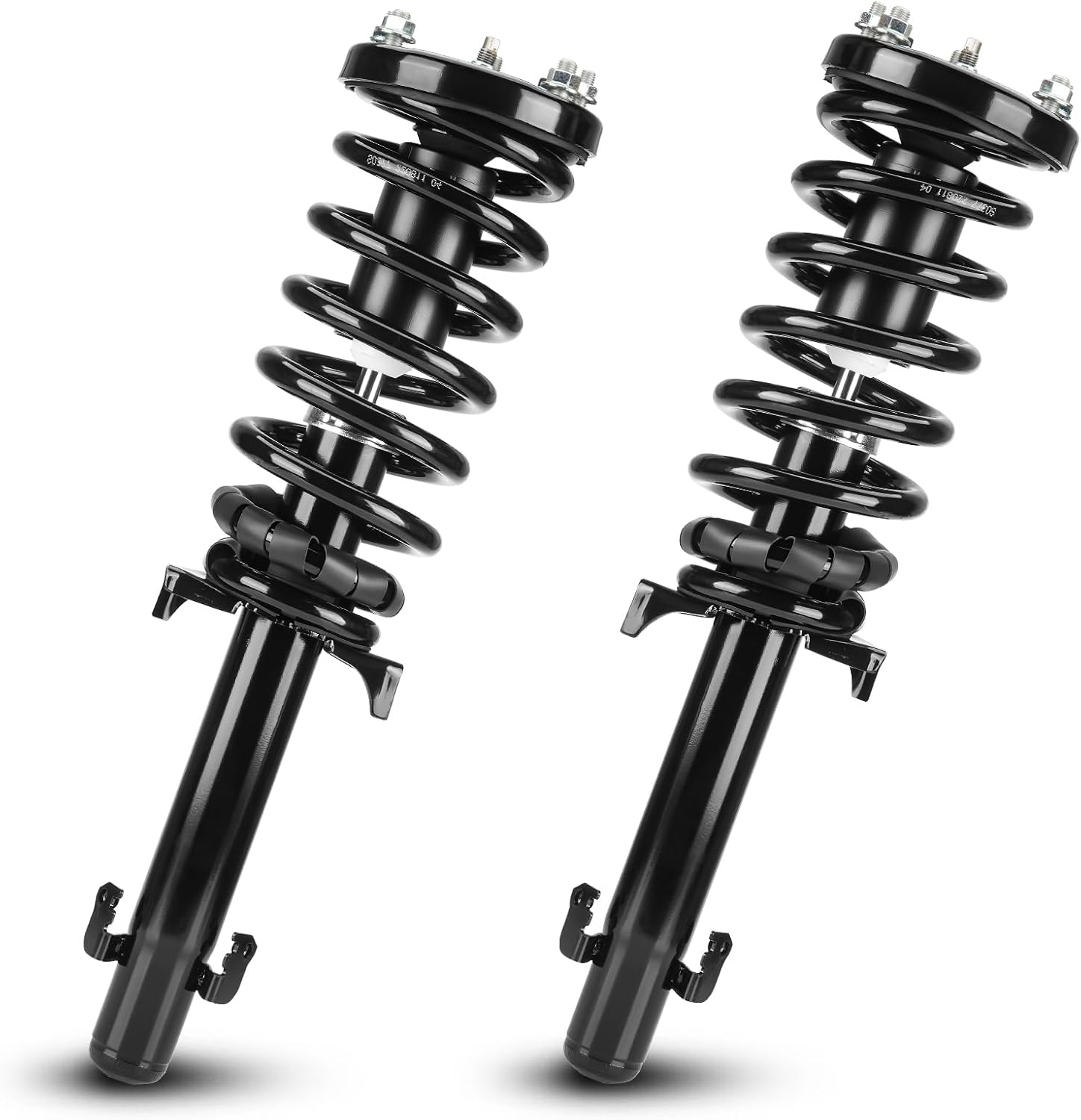 Front Complete Shock Absorber Strut Assembly with Coil Spring Fit for Honda Accord 2.4L 2008 2009 2010 2011 2012, for Accord 3.5L Coupe 2008-2012, Replace 172562L 172562R, 2PCS