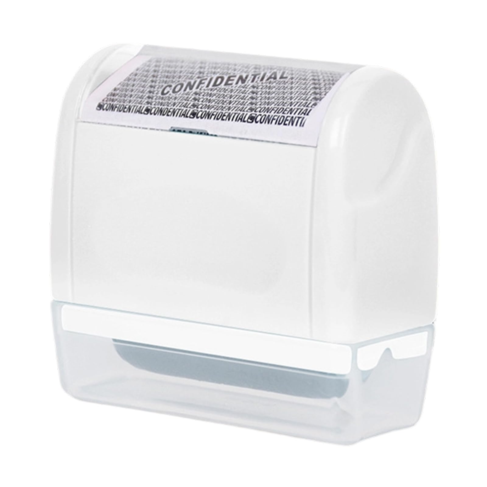 Tsophreniq Ergonomic Plan Drum Stamp for Comfortable Color Stable Right Use Transportable Privacy Protector Concealing Sensitive Information on Tokens Documents Craft Stamp