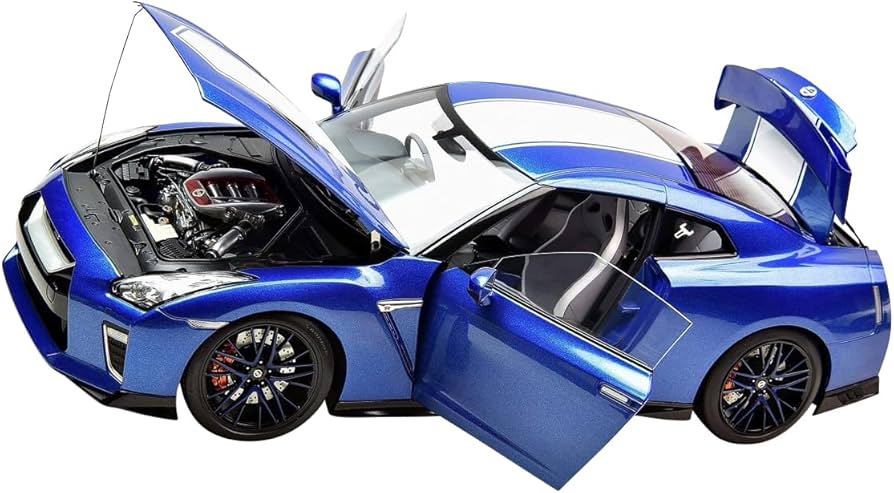 Amazon | MOTORHELIX 1/18 ニッサン GT-R R35 52th Anniversary Wangan