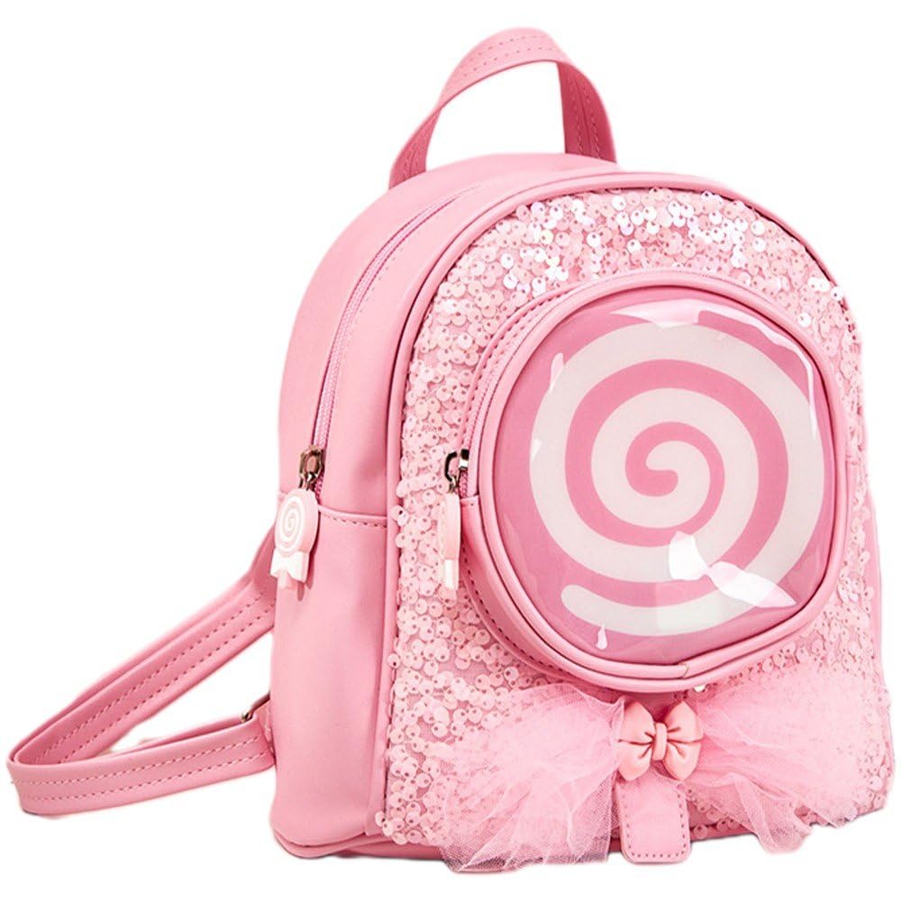 Sac à dos pour filles au design de bonbons de dessin animé magique