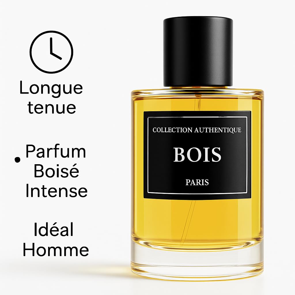 Legno intenso Collezione Privata Autentica Estratto di Profumo Orientale Legnoso Intenso, 50 ml, Fragranza Uomo di Lusso, Lunga Tenuta