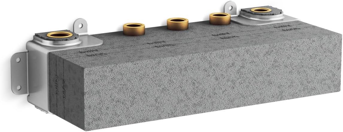 Kohler 39015-NA Anthem® Válvula termostática mecánica empotrada de cuatro puertos