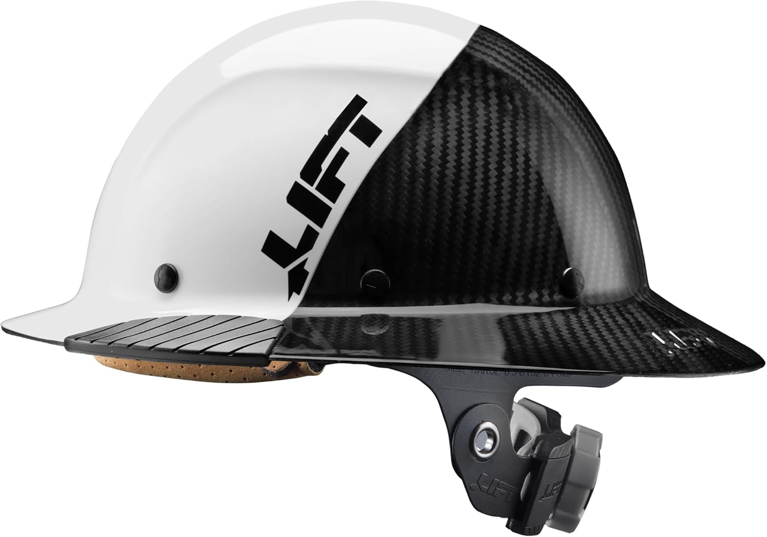 DAX Carbon Fiber Full Brim 50-50 (White/Black Camo)