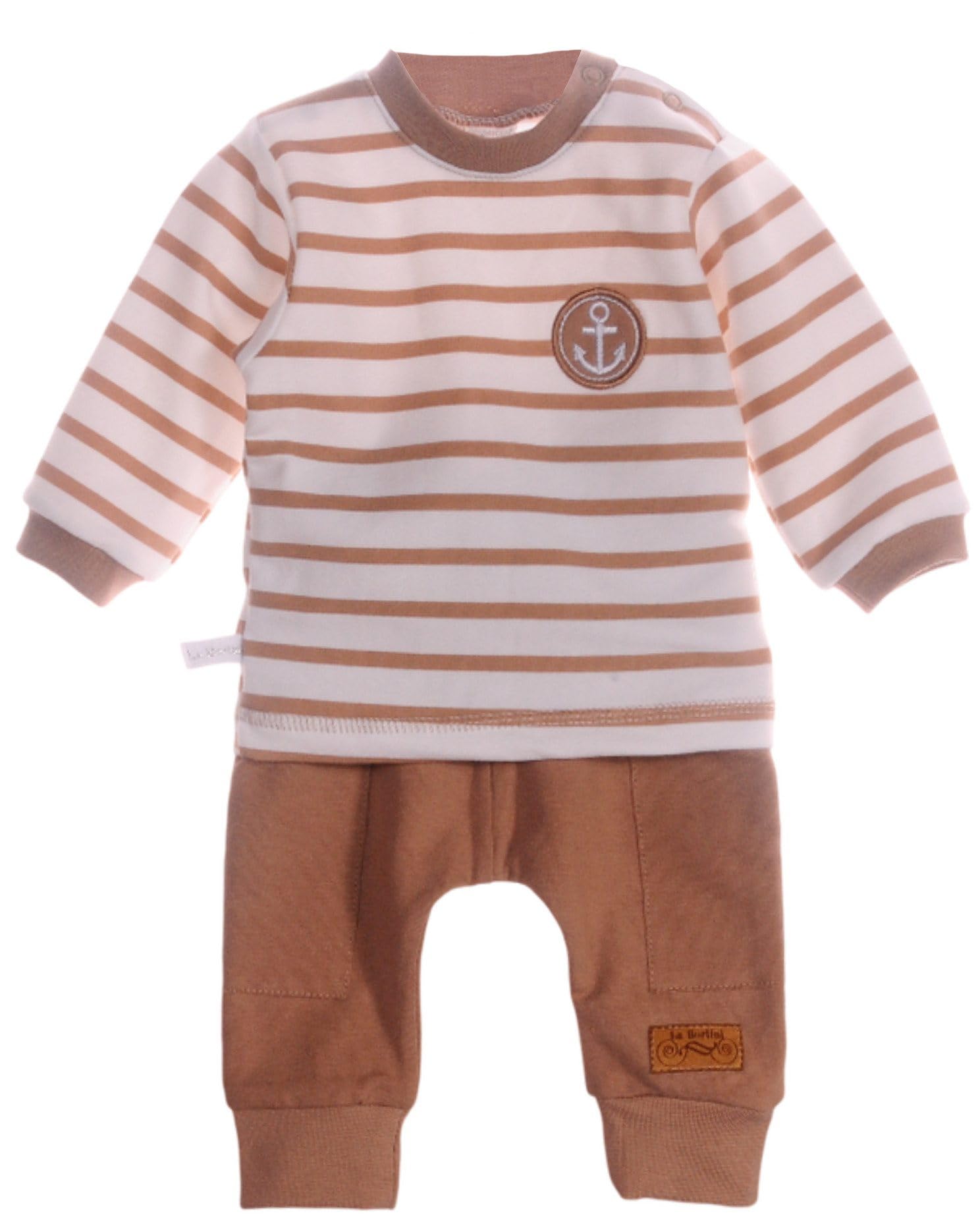 Baby Set 2tlg Langarmshirt Hose Gestreift Unisex Outfit Jungen Mädchen Babykleidung bequem Erstausstattung Geschenk Geburt
