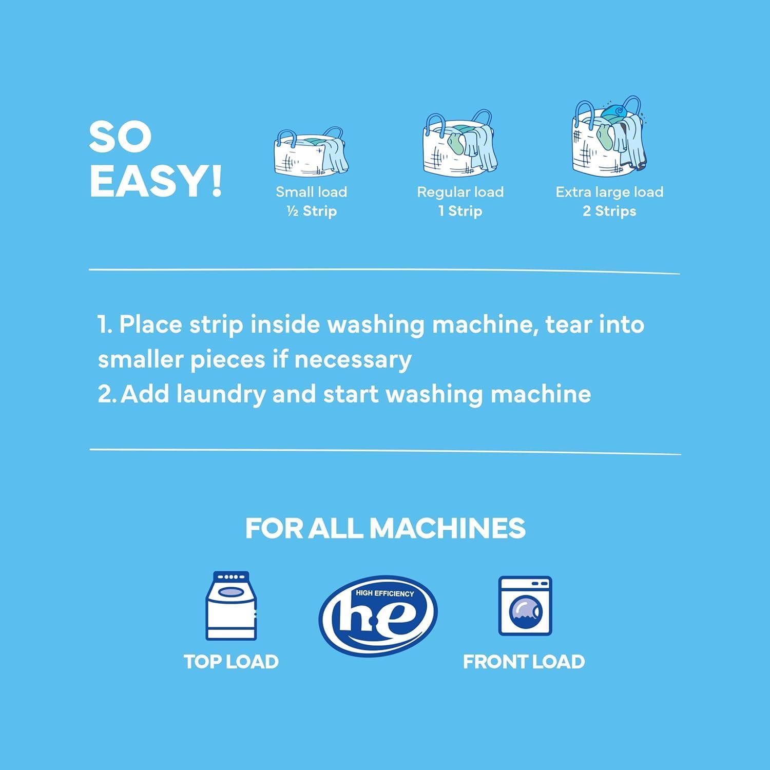 Tru Earth Compact Dry Laundry Detergent Sheets - Up to 64 Loads (32 Sheets) - Paraben-Free - Original Eco-Strip Liquidless Detergen - Fresh Linen | Packaging May Vary - Image 7