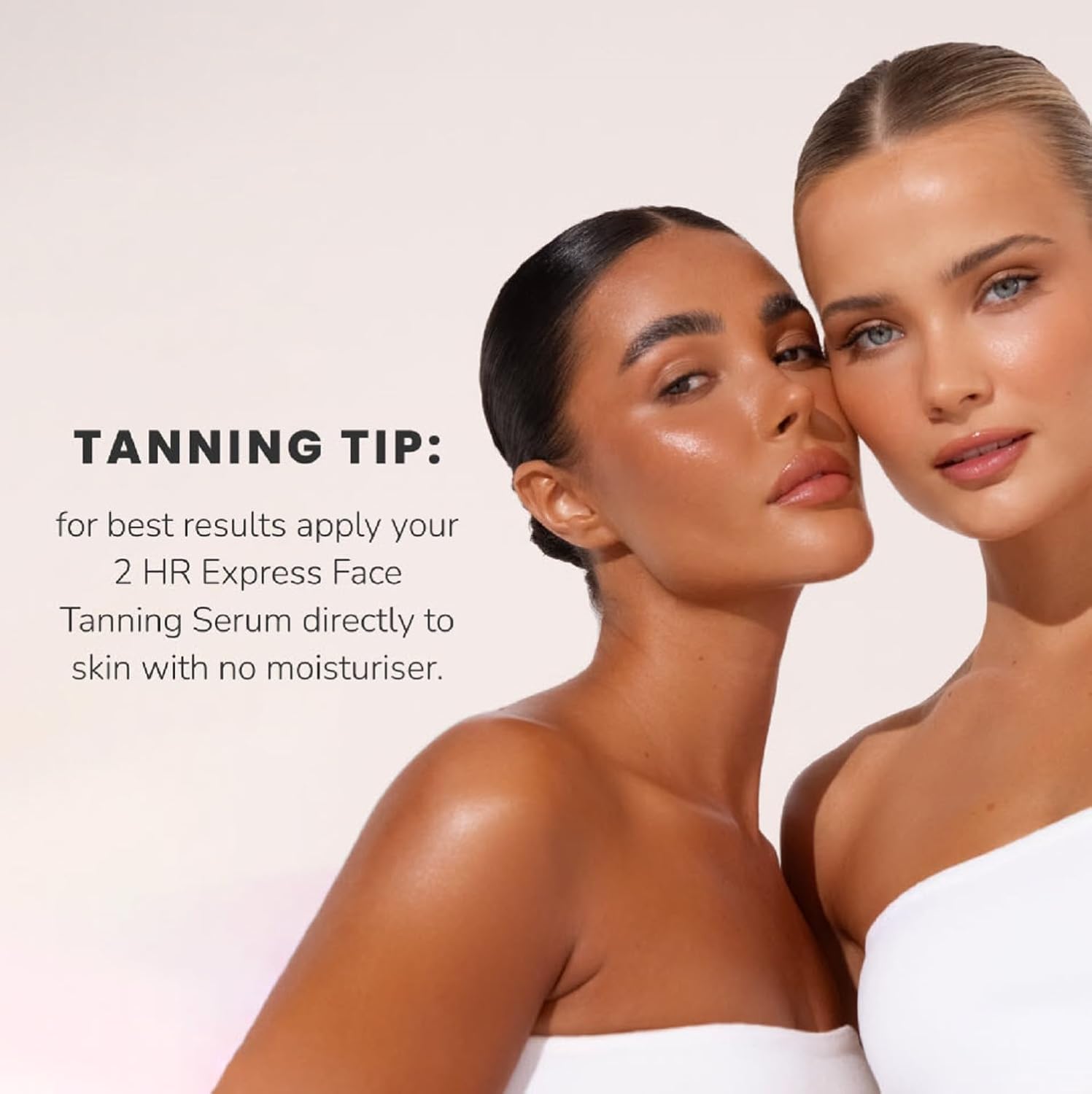 Loving Tan NEW 2 Hr Express Face Tanning Serum, Dark - Hydrating, Natural-Looking Glow Sunless Self Tanner, Dermatologist Tested, Lightweight, Naturally Derived DHA, Vegan & Cruelty-Free - 1 fl oz - Image 4
