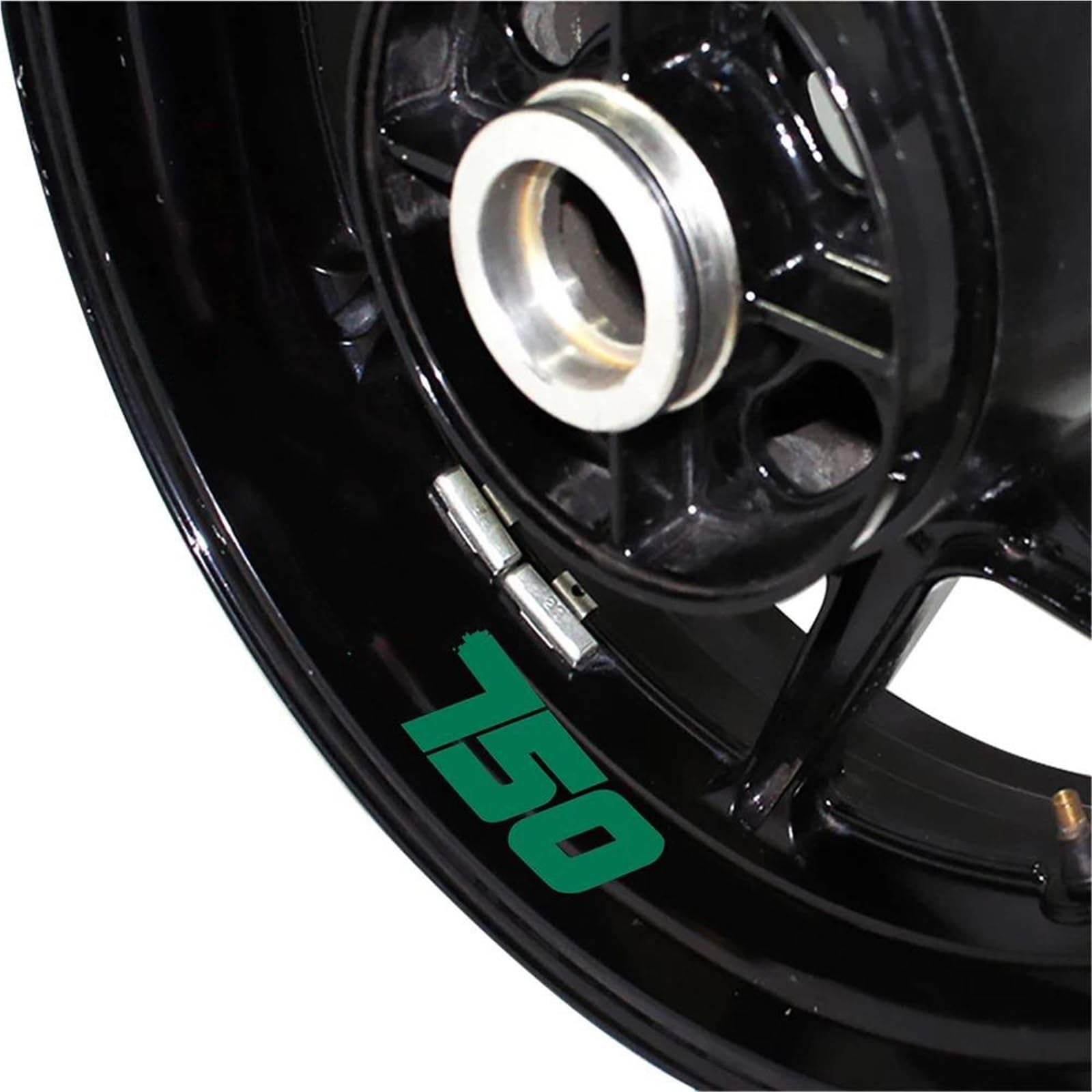 Motorcycle Reflective Wheel Stickers Rims Waterproof Decals for ZXR750