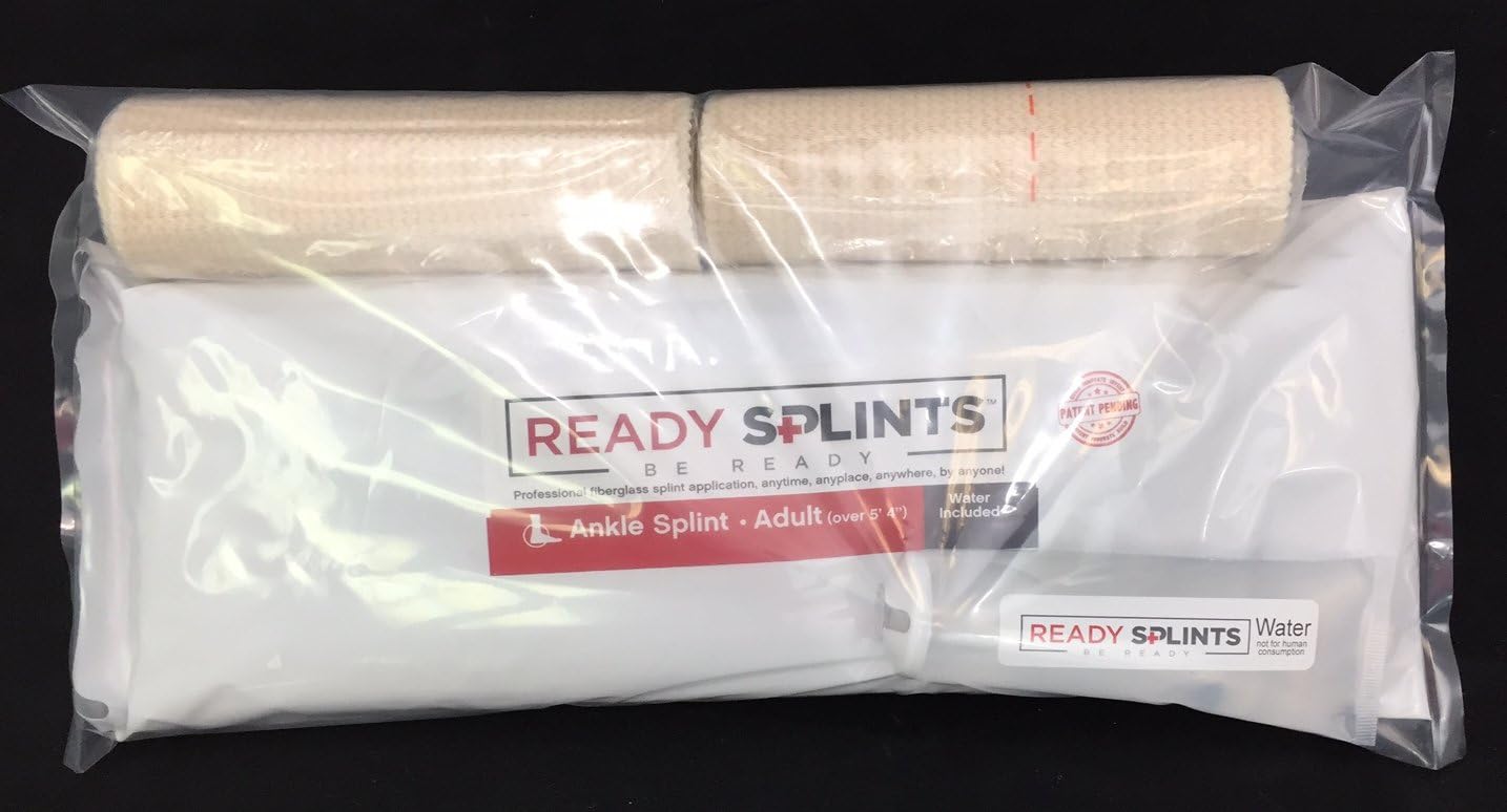 Amazon.com: Ankle Splint Kit Adult with Water : Health & Household