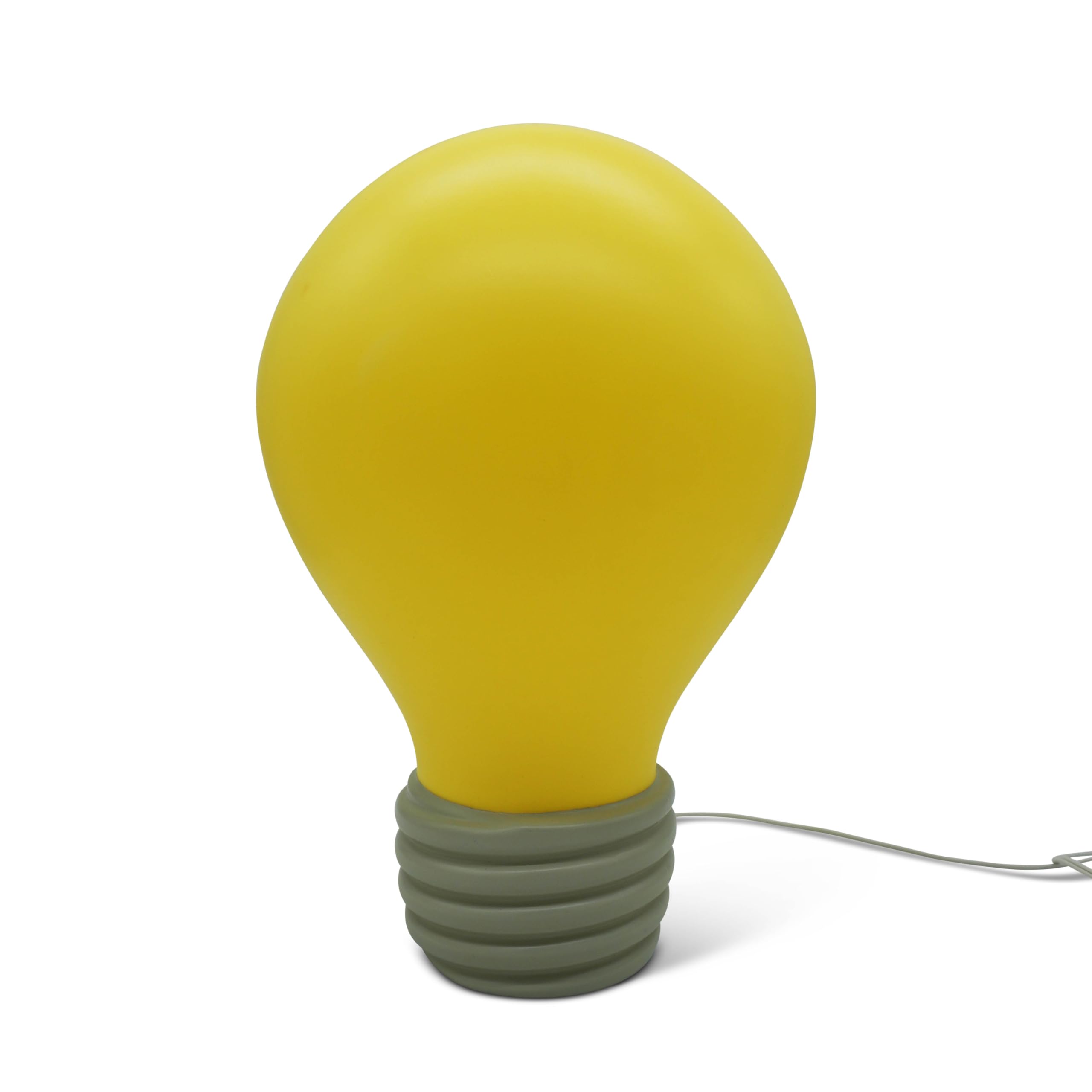 16.5-Inch Lightbulb Novelty Light – LED Lighted Novelty Blow Mold Lamp – Fun, Quirky Decoration for Kitchen or Party Display