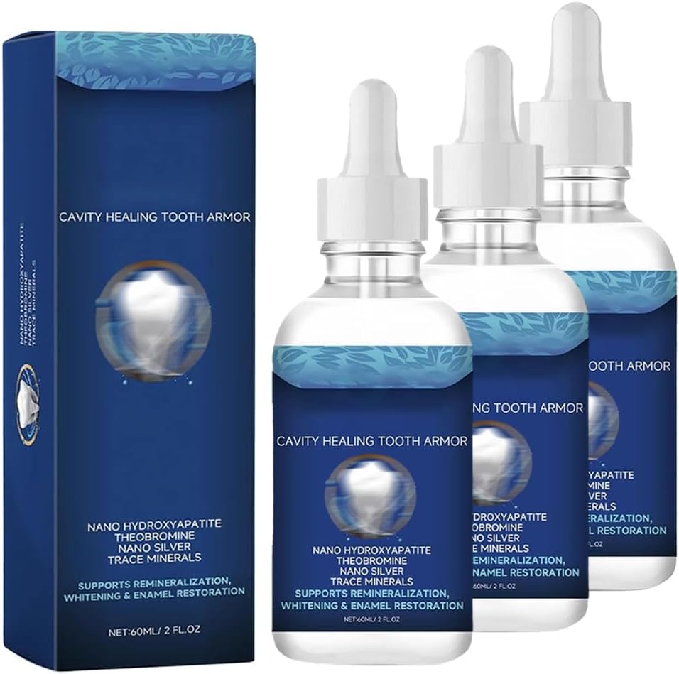 Dentite Cavity Healing Tooth Armor Liquid - Helps Keep Gums Healthy (3pcs)