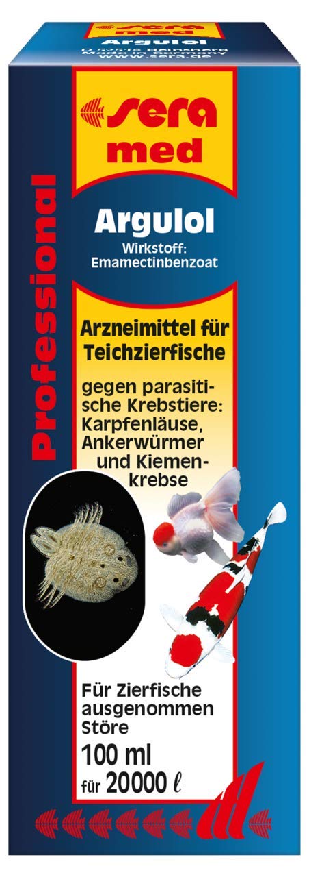 Sera 43081 Med Professional Argulol 100ml für 20.000 Liter - Arzneimittel gegen parasitische Krebstiere