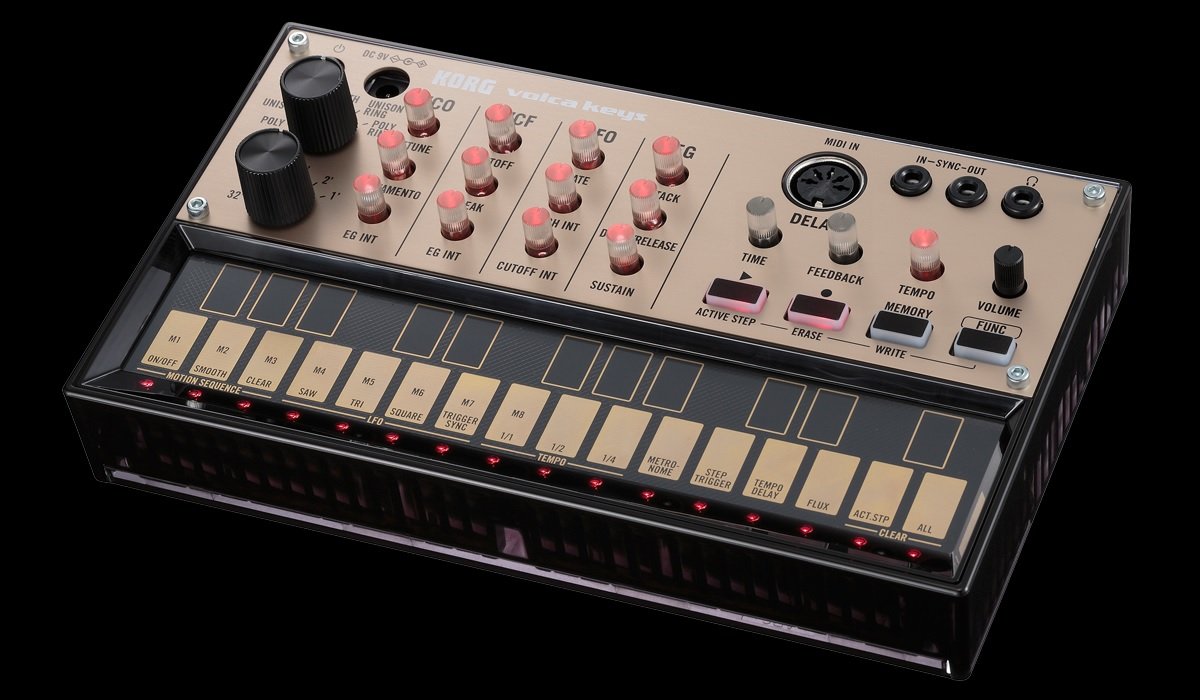 KORG Volca Keys - Sintetizzatore Polifonico Analogico & - Mod. Ka350&Nbsp;&Ndash;&Nbsp;Cavo Audio