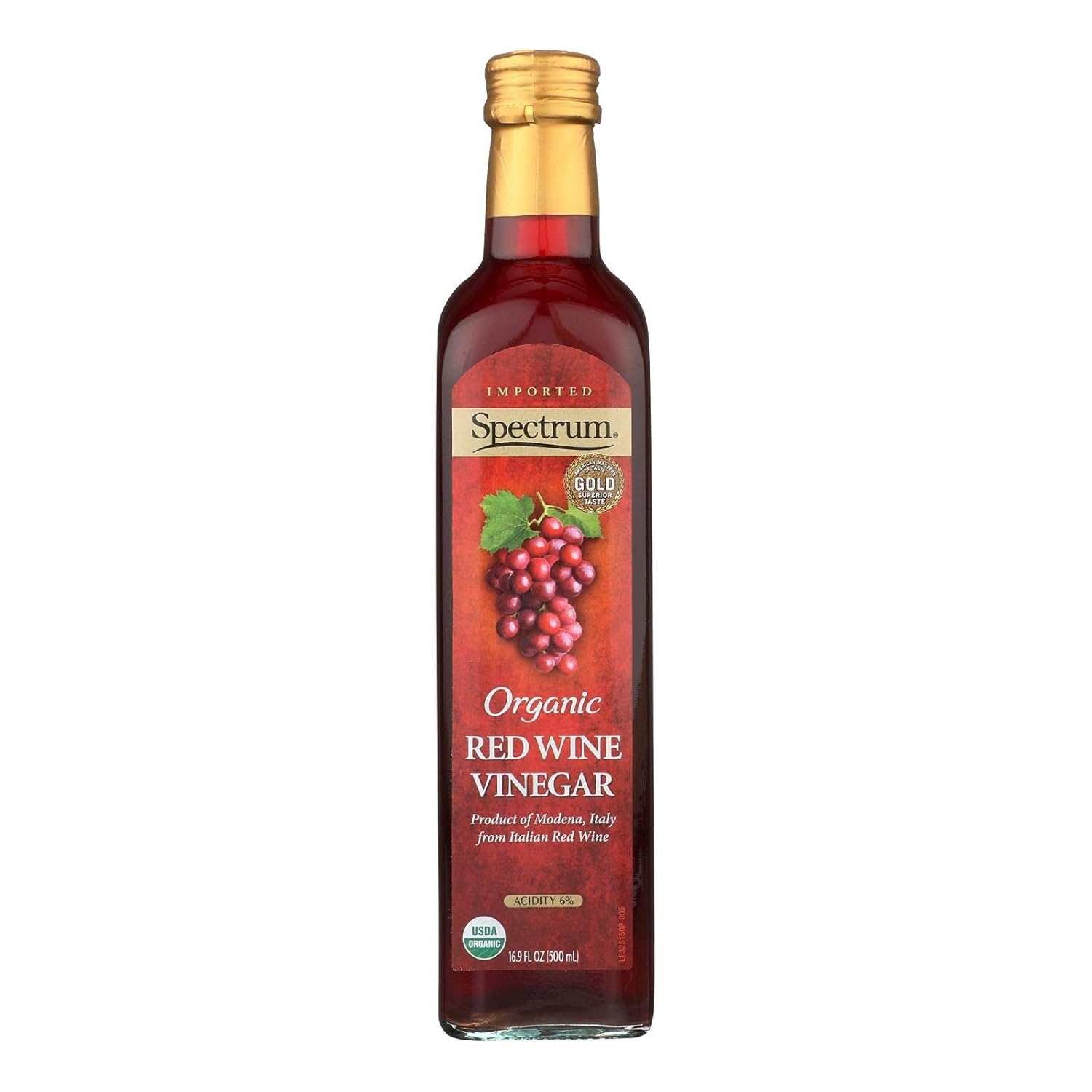 Spectrum Naturals Organic Red Wine Vinegar, 16.9 Ounce - 6 per case.