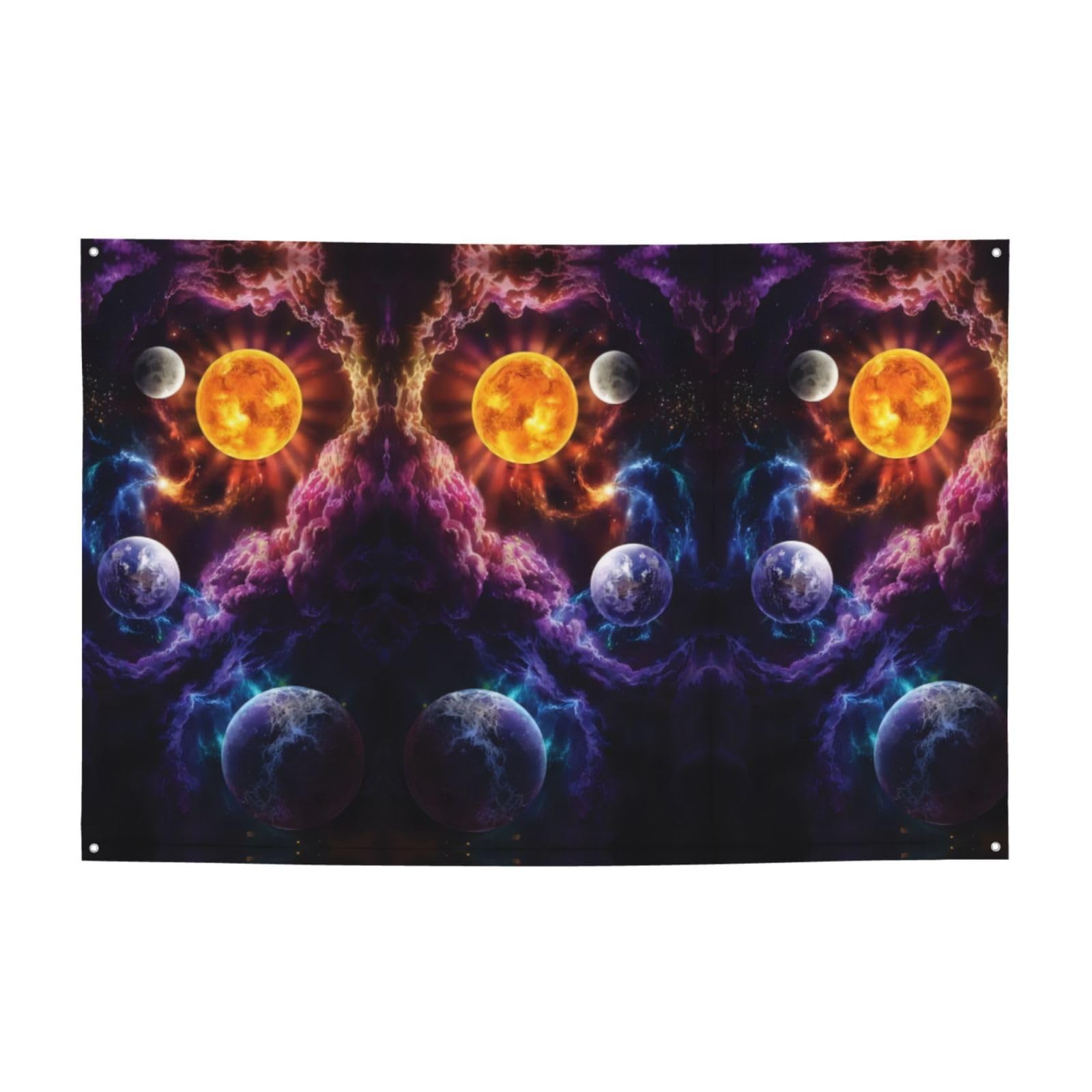Toiles de fond suspendues univers spatial tissu haute qualité