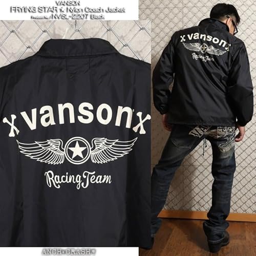 VANSON コーチジャケット NVSL-2207