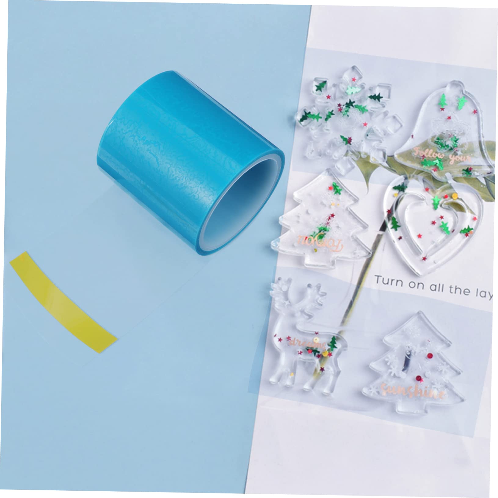 NUOBESTY 12pezzi Adesivo Traceless Blu Per Realizzare Accessori Epoxy e Chic Creativi Per