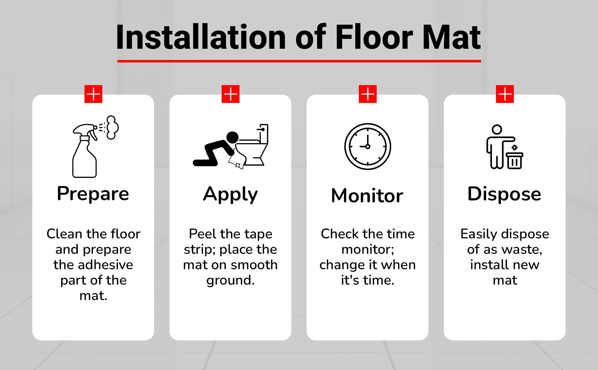 Disposable Urinal Mats - Odor Control & Time Monitor -9 Disposable Urinal Mats - Odor Control & Time Monitor -9